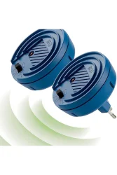 3 Modlu Çoklu Ultrasonik Kovucu – Sivrisinek, Pire, Fare, Hamam Böceği – 40 m² Alan - 2