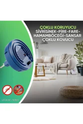 3 Modlu Çoklu Ultrasonik Kovucu – Sivrisinek, Pire, Fare, Hamam Böceği – 40 m² Alan - 6