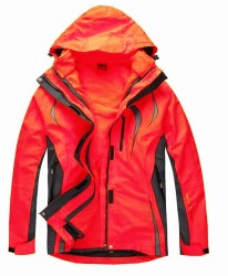 A&C 3 In 1 Kadın Ceket-KIRMIZI - A&C