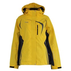 A&C 3 In 1 Kadın Ceket-SARI - A&C