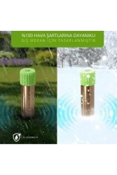 Altın Parmak Pilli Ultrasonik Kemirgen & Sürüngen Kovucu - 1250 m² Etki Alanı – Titreşimli - 4