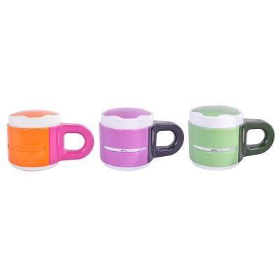 Andoutdoor AND429 İçi Çelik Dışı Plastik Kupa Mug 350ml-STD - 1