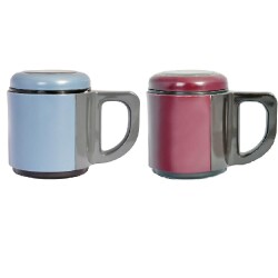 Andoutdoor AND430 İçi Çelik Dışı Plastik Kupa Mug 500ml-STD - Andoutdoor