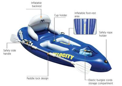 Aqua Marina Velocity Sit-On-Top Kayak - 3
