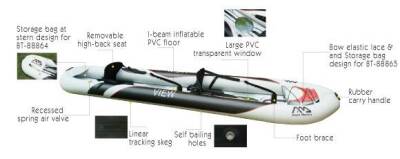 Aqua Marina View Kayak Tek Kişilik - 2