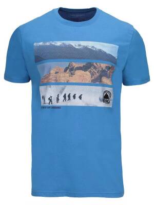 Berg Banyan Erkek T-Shirt-MAVİ - 1
