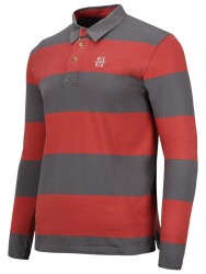 Berg Cherry Erkek T-Shirt-GRİ - Berg