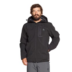 Berg Yukon Erkek Softshell Ceket-SİYAH - Berg