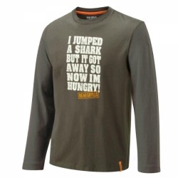 Craghoppers Bear Grylls Shark Uzunkollu Erkek T-Shirt-HAKİ - Bear Grylls