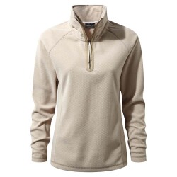 Craghoppers Delia HZ Fleece Polar-BEJ - Craghoppers