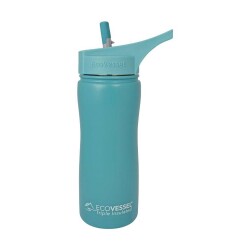 Eco Vessel Summit Insulated Steel Straw Bottle Termos 0.50 Litre-YEŞİL - Eco Vessel