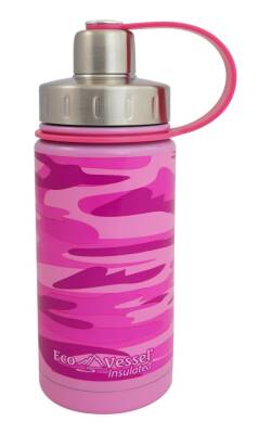 Eco Vessel Twist Triple Insulated Bottle With Screw Termos 0.40 Litre-PEMBE - 1