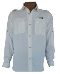 FreeCamp Arizona Erkek Gömlek-BEYAZ - FreeCamp