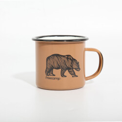 FreeCamp Campers Emaye Mug 350ml-BEJ - 1