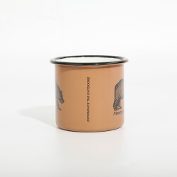 FreeCamp Campers Emaye Mug 350ml-BEJ - 3