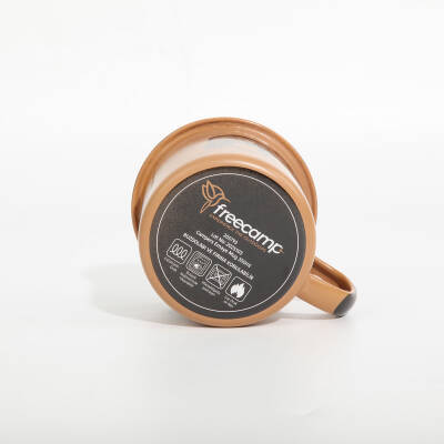 FreeCamp Campers Emaye Mug 350ml-BEJ - 4