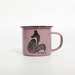 FreeCamp Campers Emaye Mug 350ml-LİLA - 1