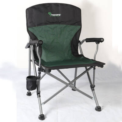 FreeCamp Huxley Katlanır Sandalye-HAKİ-SİYAH - 1