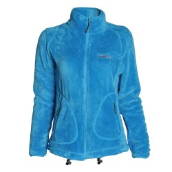 FreeCamp Kadın Full Zipper Welsoft Fleece Polar-TURKUAZ - FreeCamp