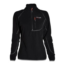 FreeCamp Kadın Yarım Fermuar Polar-SİYAH - FreeCamp