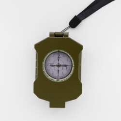 FreeCamp Katlanır Askeri Pusula-YEŞİL - FreeCamp