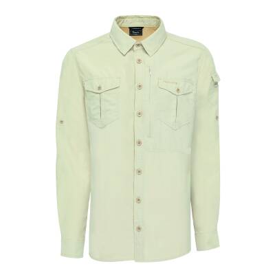 FreeCamp Odina Erkek Gömlek-BEJ - 1