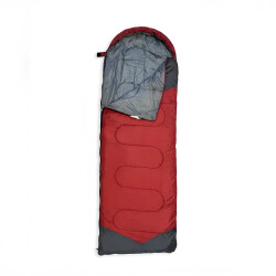 FreeCamp Traveller Envelope Uyku Tulumu-KIRMIZI - 2