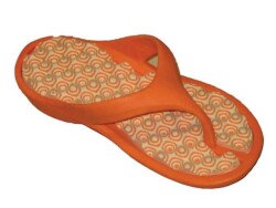 Frogy Kadın Parmak Arası Terlik 5011-TURUNCU - Frogy