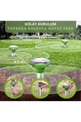 Güneş Enerjili Ultrasonik Kovucu – Kemirgen ve Sürüngenlere Karşı, 1000 m² Alanda Etkili - 5