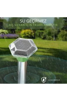 Güneş Enerjili Ultrasonik Kovucu – Kemirgen ve Sürüngenlere Karşı, 1000 m² Alanda Etkili - 2