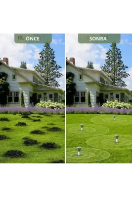 Güneş Enerjili Ultrasonik Kovucu – Kemirgen ve Sürüngenlere Karşı, 1000 m² Alanda Etkili - 7