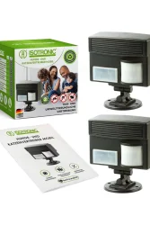 Hareket Sensörlü Çoklu Frekanslı Vahşi Hayvan Kovucu – Ultrasonik, Pil veya Adaptör - 3