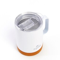 Igloo Cork Mug 350ml-BEYAZ - 4