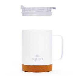 Igloo Cork Mug 350ml-BEYAZ - 5