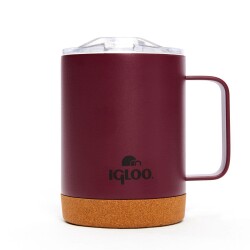 Igloo Cork Mug 350ml-BORDO - Igloo