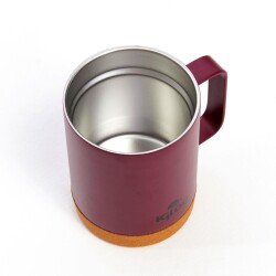 Igloo Cork Mug 350ml-KIRMIZI - 3