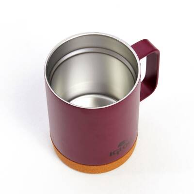 Igloo Cork Mug 350ml-KIRMIZI - 3