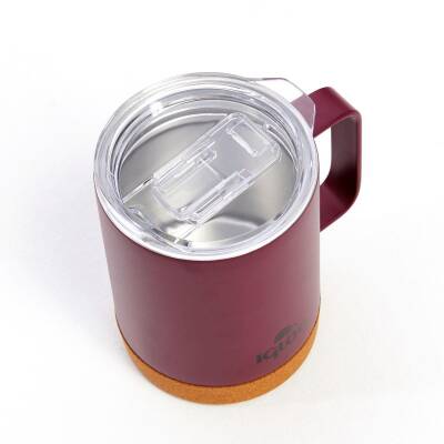 Igloo Cork Mug 350ml-KIRMIZI - 4