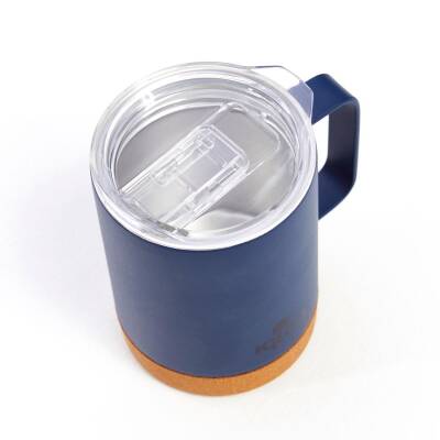 Igloo Cork Mug 350ml-LACİVERT - 4