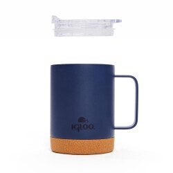 Igloo Cork Mug 350ml-LACİVERT - 5