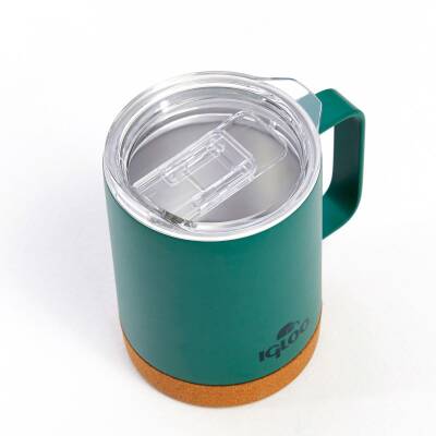 Igloo Cork Mug 350ml-YEŞİL - 4