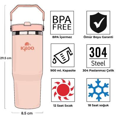 Igloo Powder Termos 900ml-SOMON - 4
