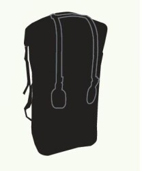 Jr Gear Bomber Pack Su Geçirmez Çanta 75 Litre-SİYAH - Jr Gear