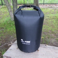 Jr Gear Classic Dry Cylinder Su Geçirmez Çanta 30 Litre-SİYAH - Jr Gear