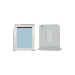 Jr Gear Su Geçirmez IPad Uyumlu Kılıf-BEYAZ - Jr Gear