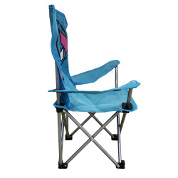 Katlanır Çocuk Sandalyesi Mavi - Fil Desen - 2