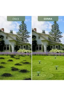 Kemirgen ve Sürüngenlere Karşı Güneş Enerjili Cihaz–Yılan, Fare, Köstebek İçin, 1250 m² Alan - 5