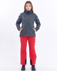 Mapamyumco 3in1 HAKİ Kadın Mont-HAKİ - Mapamyumco