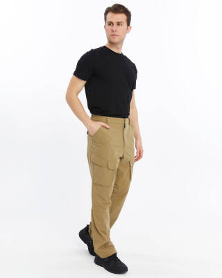 Mapamyumco Quick Dry Cargo Trekking Erkek Pantolon-BEJ - 2