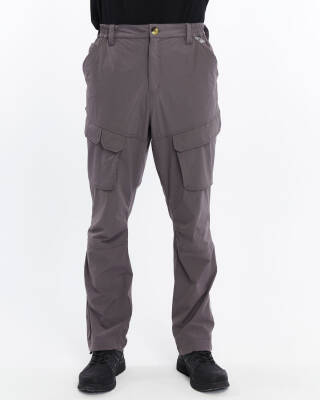 Mapamyumco Quick Dry Cargo Trekking Erkek Pantolon-FÜME - 1